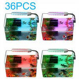 36xRemote Control 18LEDs Clip Led Light 8 Colors RC Aquarium Plant Marine FOWLR-Fish-AQUANEAT-PetPhenom