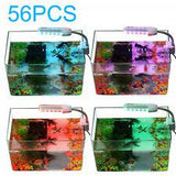 56xRemote Control 12LEDs Clip Led Light 8 Colors RC Aquarium Plant Marine FOWLR-Fish-AQUANEAT-PetPhenom
