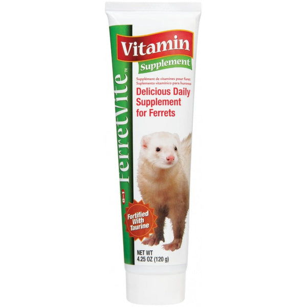 8 in 1 Pet Products Ferretvite High Calorie Vitamin Supplement, 4.25 oz-Small Pet-8 in 1-PetPhenom