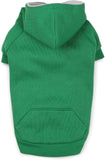Zack & Zoey Fleece Lined Hoodie - Large - Green-Dog-Zack & Zoey-PetPhenom