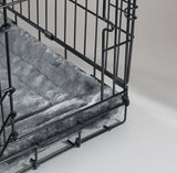 Slumber Pet Plush Mat  - XL - 35" x 22" - Grey