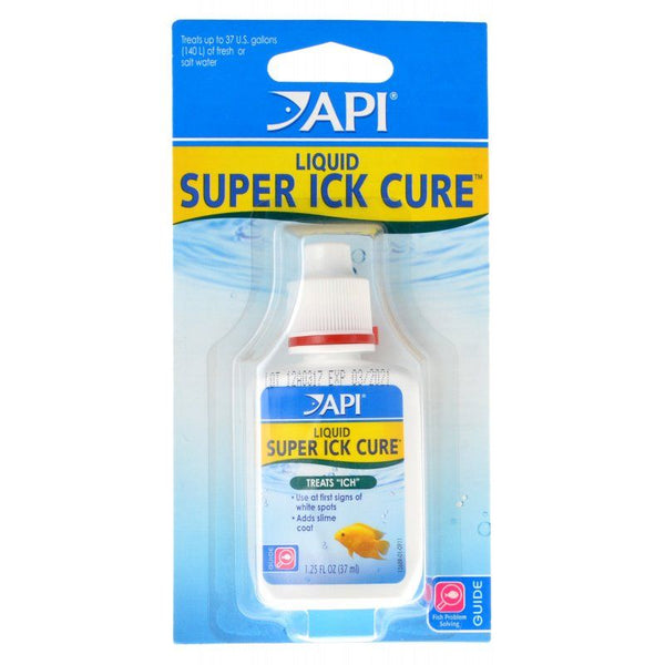 API Liquid Super Ick Cure, 1.25 oz (Treats 36 Gallons)-Fish-API-PetPhenom