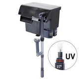 AQUANEAT Aquarium Hang-on-Back HOB Power Filter Up to 40 Gal w/ 5W UV STERILIZER-Fish-AQUANEAT-PetPhenom