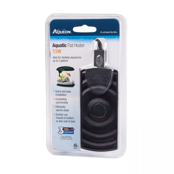 Aqueon Aquatic Flat Heater, 7.5 watt (3 gallons)-Fish-Aqueon-PetPhenom
