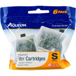 Aqueon QuietFlow Replacement Filter Cartridge, Small (6 Pack)-Fish-Aqueon-PetPhenom