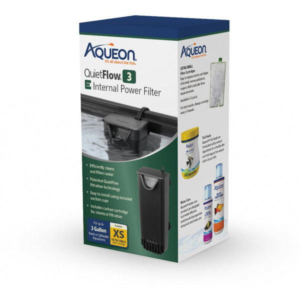Aqueon Quietflow E Internal Power Filter, 3 Gallons-Fish-Aqueon-PetPhenom