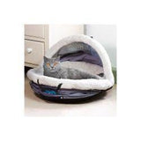 Bear Bear Pet Nest and Go Pet Bed and Carrier Gray 24" x 23" x 16"-Cat-Bear Bear Pet-PetPhenom