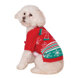 Big Dog Xmas Ugly Sweater With Bow-Costumes-Rubies-XXL-PetPhenom