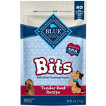 Blue Buffalo Blue Bits Soft-Moist Training Treats Tender Beef Recipe, 4 oz-Dog-Blue Buffalo-PetPhenom