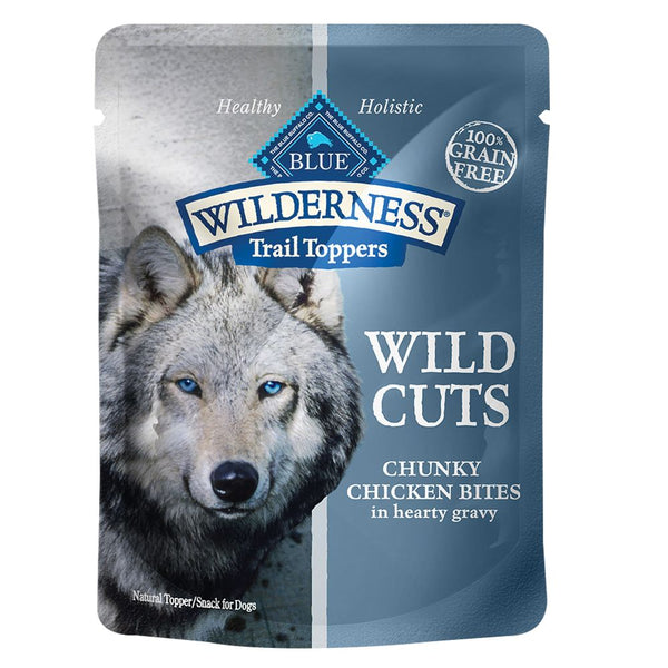 Blue Buffalo Wilderness Trail Toppers Wild Cuts Chicken in Gravy, 3 oz-Dog-Blue Buffalo-PetPhenom
