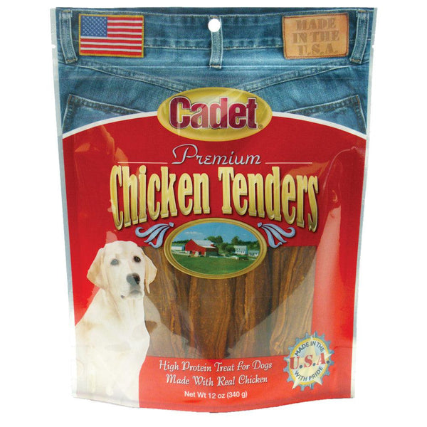 Cadet Premium Gourmet USA Chicken Tender Treats 12 ounces-Dog-Cadet-PetPhenom