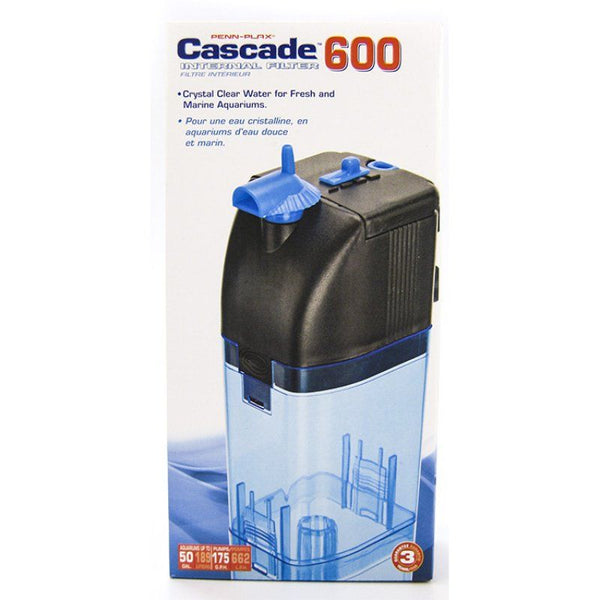 Cascade Internal Filter, Cascade 600 - Up to 50 Gallons (175 GPH)-Fish-Cascade-PetPhenom