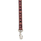 Casual Canine Artisan Print Dog Lead-Dog-Casual Canine-Raspberry-PetPhenom