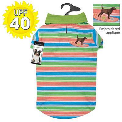 Casual Canine Hawaiian Breeze Polo Shirt -Small-Dog-Casual Canine-PetPhenom