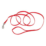 Coastal Pet Products Single-Ply Nylon Dog Leash Red 3/8" x 72"-Dog-Coastal Pet Products-PetPhenom