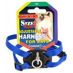 Coastal Pet Size Right Nylon Adjustable Cat Harness - Blue, Girth Size 12"-18"-Cat-Coastal Pet Products-PetPhenom