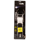 DGS Pet Products Comet Rechargeable Light Up Dog Collar Large Black 20" - 25" x 1"-Dog-DGS Pet Products-PetPhenom