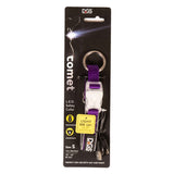 DGS Pet Products Comet Rechargeable Light Up Dog Collar Small Purple 13.5" - 16" x 0.6"-Dog-DGS Pet Products-PetPhenom