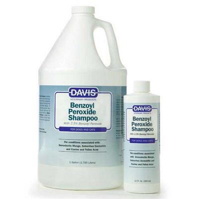 Davis 2.5% Benzoyl Peroxide Shampoo -1 Gallon-Dog-Davis-PetPhenom