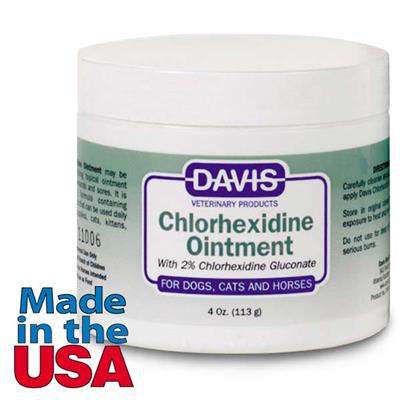 Davis Chlorhexidine Ointment - 4oz.-Dog-Davis-PetPhenom