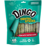 Dingo Dental Sticks for Tartar Control, 48 Pack-Dog-Dingo-PetPhenom