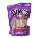 Dingo Twist Sticks Chicken in the Middle Rawhide Chews (No China Sourced Ingredients), 50 Pack-Dog-Dingo-PetPhenom