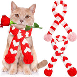 Dog or Cat Scarf, 3 Styles, 3 Pieces-Daosenwang - B09N1GDDGR-PetPhenom