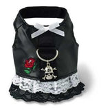 Doggles Biker Harness Dress - Black -Teacup-Dog-DogglesĀ®-PetPhenom