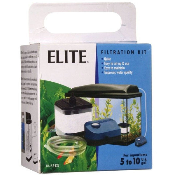 Elite Junior Aquarium Filtration Kit, 10 gallons - 1 count-Fish-Elite-PetPhenom