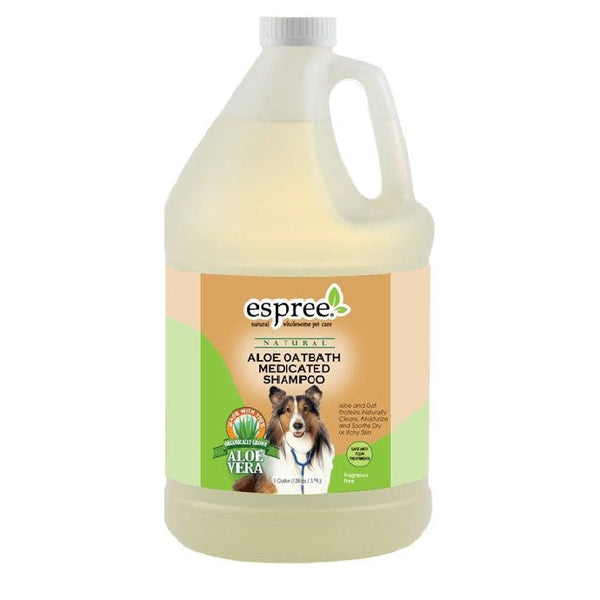 Espree Aloe Oatbath Medicated Shampoo, 1 Gallon-Dog-Espree-PetPhenom