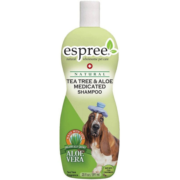 Espree Tea Tree & Aloe Medicated Shampoo, 20 oz-Dog-Espree-PetPhenom