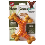 Ethical Products Bambone Dental X-Bone Dog Chew Toy, 6", Peanut Butter-Dog-🎁 Special Offer Included!-PetPhenom