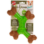 Ethical Products Bambone Dental X-Bone Dog Chew Toy, 8", Apple Flavor-Dog-🎁 Special Offer Included!-PetPhenom