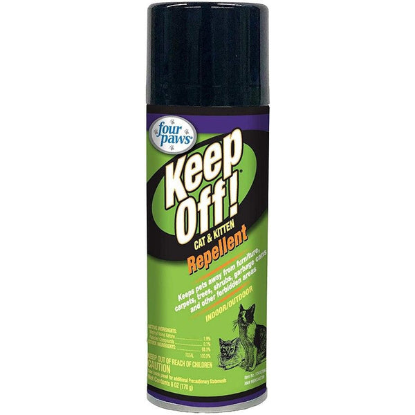 Four Paws Keep Off Indoor & Outdoor Cat & Kitten Repellent, 6 oz-Cat-Four Paws-PetPhenom