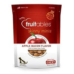 Fruitables Apple Bacon Skinny Minis Soft and Chewy Dog Treats - 12oz. Pouch-Dog-Fruitables-PetPhenom