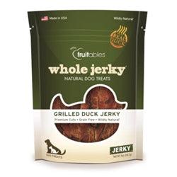 Fruitables Grilled Duck Whole Jerky Dog Treats - 5oz. Pouch-Dog-Fruitables-PetPhenom