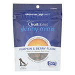 Fruitables Skinny Minis Dog Treats - Soft Pumpkin & Berry Flavor - Case of 12 - 5 OZ-Dog-Fruitables-PetPhenom