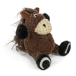 GoDog™ Toys Checkers Sitting Horse by GoDog - Mini-Dog-GoDog™ Toys-PetPhenom