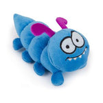 GoDog™ Toys goDog - Blue Caterpillar with Chew Guard -Small-Dog-GoDog™ Toys-PetPhenom