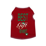 I See Spot Christmas Best Gift Ever Tank - Red -Large-Dog-I See Spot-PetPhenom