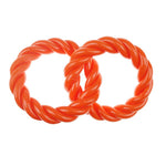 Infinity TPR 2 Ring Dog Toy -Orange-Dog-Boss Pet/PetEdge-PetPhenom