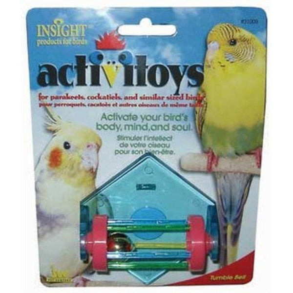 JW Insight Tumble Bell Bird Toy, Tumble Bell Bird Toy-Bird-JW Pet-PetPhenom