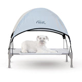 K&H Pet Products Pet Cot Canopy Medium Gray 25" x 32" x 23"-Dog-K&H Pet Products-PetPhenom