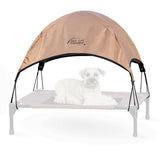 K&H Pet Products Pet Cot Canopy Medium Tan 25" x 32" x 23"-Dog-K&H Pet Products-PetPhenom