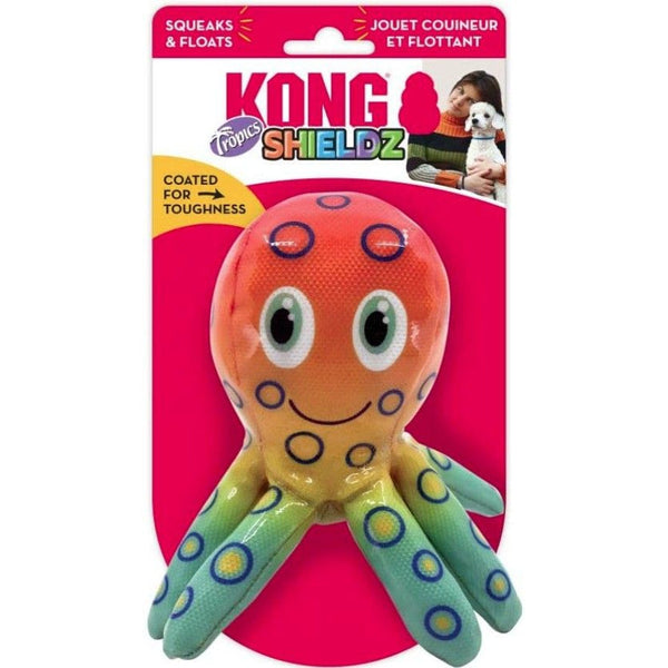 KONG Shieldz Tropics Octopus Dog Toy Medium-Dog-Kong-PetPhenom