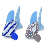 Kathy Ireland Loved Ones Catnip Fish Friends Cat Toys, Set of Two-Cat-Kathy Ireland-PetPhenom