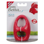 Marina Betta Aqua Decor - Red Stone Archway, 1 count-Fish-Marina-PetPhenom