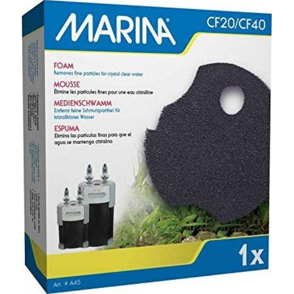 Marina Canister Filter Replacement Foam for the CF20/CF40, 1 count-Fish-Marina-PetPhenom