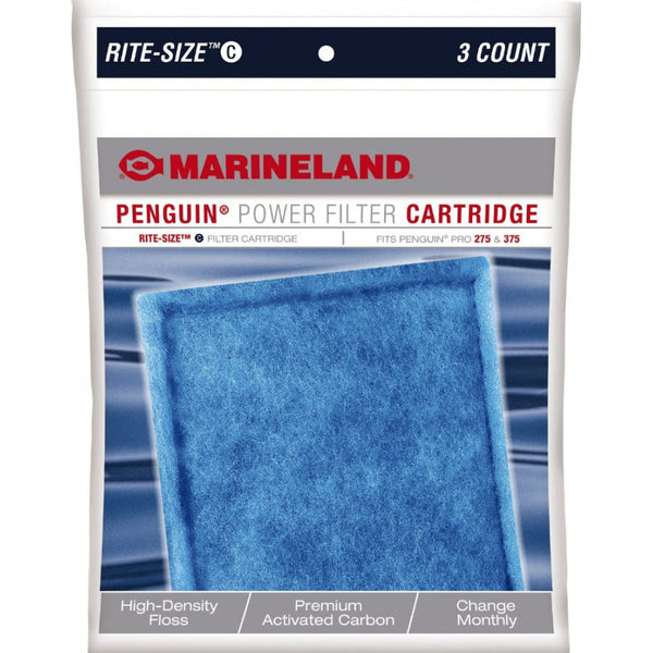 Marineland Penguin Power Filter Cartridge Rite-Size C, 3 Pack-Fish-Marineland-PetPhenom