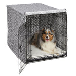 Midwest QuietTime Defender Covella Dog Crate Cover Gray 30" x 19" x 21"-Dog-Midwest-PetPhenom